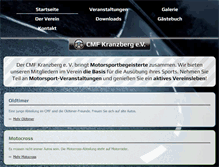 Tablet Screenshot of cmf-kranzberg.de